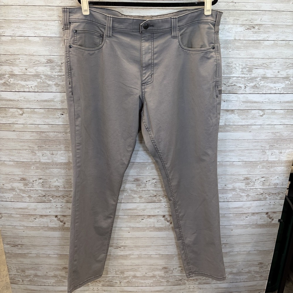 5.11‎ Tactical Mens 40x32 Pants Slim Defender-Flex Gray Workwear Jeans